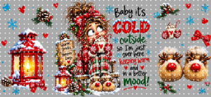 16oz Christmas-S  2672